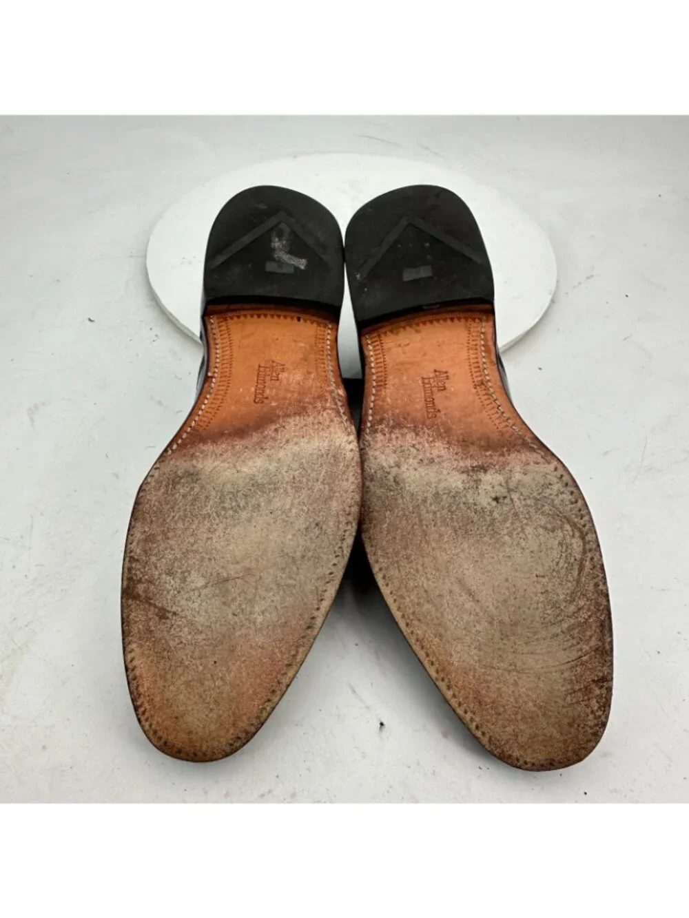 Allen Edmonds Park Avenue Men Size 10B Brown Leather Cap Toe Oxford Dress Shoes